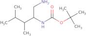 tert-Butyl N-(1-amino-3,4-dimethylpentan-2-yl)carbamate