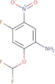 2-(Difluoromethoxy)-4-fluoro-5-nitroaniline