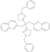 (4S,4'S)-2,2'-(1,3-Di(quinolin-2-yl)propane-2,2-diyl)bis(4-benzyl-4,5-dihydrooxazole)