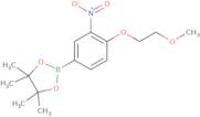 2-(4-(2-Methoxyethoxy)-3-nitrophenyl)-4,4,5,5-tetramethyl-1,3,2-dioxaborolane