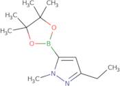 3-Ethyl-1-methyl-5-(4,4,5,5-tetramethyl-1,3,2-dioxaborolan-2-yl)-1H-pyrazole