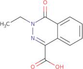 3-Ethyl-4-oxo-3,4-dihydrophthalazine-1-carboxylic acid