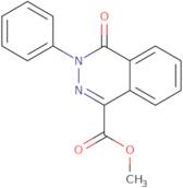 Methyl 4-oxo-3-phenyl-3,4-dihydro-1-phthalazinecarboxylate