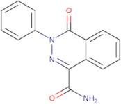 4-Oxo-3-phenyl-3,4-dihydro-1-phthalazinecarboxamide