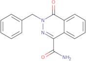 3-Benzyl-4-oxo-3,4-dihydrophthalazine-1-carboxamide