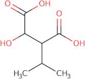 2-Hydroxy-3-(1-methylethyl)-butanedioic acid