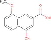 4-Hydroxy-8-methoxy-2-naphthoic acid