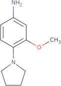 3-Methoxy-4-(1-pyrrolidinyl)aniline