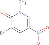 3-Bromo-1-methyl-5-nitropyridin-2(1H)-one