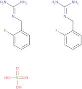 Bis(1-[(2-fluorophenyl)methyl]-guanidine) sulfuric acid