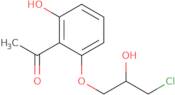 1-[2-(3-Chloro-2-hydroxypropoxy)-6-hydroxyphenyl]ethan-1-one