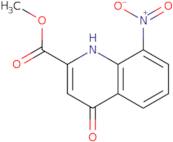 8-Nitro-4-oxo-1,4-dihydro-quinoline-2-carboxylic acid methyl ester