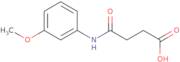 4-(3-Methoxyanilino)-4-oxobutanoic acid