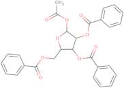 (2S,3R,4S,5R)-2-Acetoxy-5-(benzoyloxymethyl)tetrahydrofuran-3,4-diyl dibenzoate