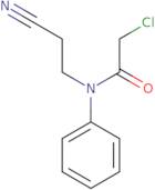 2-Chloro-N-(2-cyanoethyl)-N-phenylacetamide