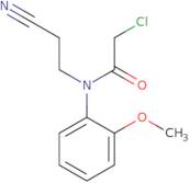 2-Chloro-N-(2-cyanoethyl)-N-(2-methoxyphenyl)acetamide