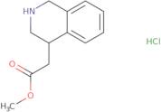 Methyl 2-(1,2,3,4-tetrahydroisoquinolin-4-yl)acetate hydrochloride
