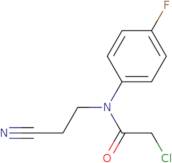 2-Chloro-N-(2-cyanoethyl)-N-(4-fluorophenyl)acetamide