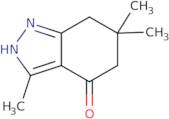 3,6,6-Trimethyl-1,5,6,7-tetrahydro-4h-indazol-4-one