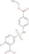 Ethyl 4-(4-chloro-3-nitrobenzenesulfonamido)benzoate