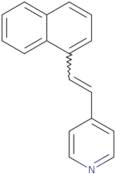 Trans-1-(1-naphthyl)-2-(4'-pyridyl)ethylene