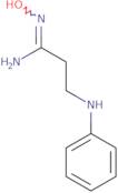 N'-Hydroxy-3-(phenylamino)propanimidamide