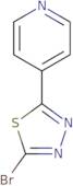 2-Bromo-5-(4-pyridyl)-1,3,4-thiadiazole