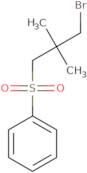 (3-Bromo-2,2-dimethylpropanesulfonyl)benzene