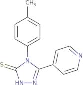 4-(4-Methylphenyl)-5-(pyridin-4-yl)-4H-1,2,4-triazole-3-thiol