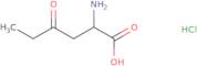 2-Amino-4-oxohexanoic acid hydrochloride