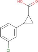 rac-(1R,2R)-2-(3-Chlorophenyl)cyclopropane-1-carboxylic acid