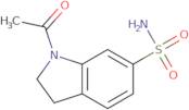 1-Acetyl-2,3-dihydro-1H-indole-6-sulfonamide