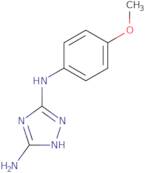 3-N-(4-Methoxyphenyl)-1H-1,2,4-triazole-3,5-diamine