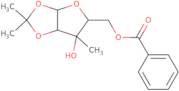 ((3aR,5R,6R,6aR)-6-Hydroxy-2,2,6-trimethyltetrahydrofuro[2,3-d][1,3]dioxol-5-yl)methyl benzoate