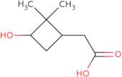 2-(3-Hydroxy-2,2-dimethylcyclobutyl)acetic acid