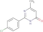 2-(4-Chlorophenyl)-6-methyl-4(3H)-pyrimidinone