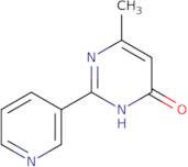 6-Methyl-2-(pyridin-3-yl)pyrimidin-4-ol