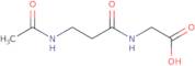 2-(3-Acetamidopropanamido)acetic acid