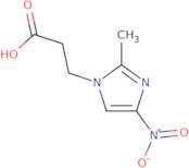 3-(2-Methyl-4-nitro-1H-imidazol-1-yl)propanoic acid