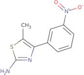 5-Methyl-4-(3-nitrophenyl)-1,3-thiazol-2-amine