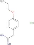 2-(4-Propoxyphenyl)ethanimidamide hydrochloride