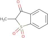 2-â€‹Methyl-benzo[b]â€‹thiophen-â€‹3(2H)â€‹-â€‹one 1,â€‹1-â€‹dioxide