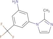 3-(2-Methyl-1H-imidazol-1-yl)-5-(trifluoromethyl)aniline