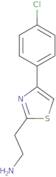 2-[4-(4-Chlorophenyl)-1,3-thiazol-2-yl]ethanamine