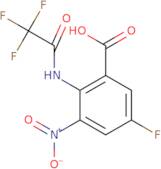 5-Fluoro-3-nitro-2-(2,2,2-trifluoroacetamido)benzoic acid