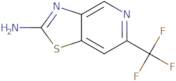 6-(Trifluoromethyl)-[1,3]thiazolo[4,5-c]pyridin-2-amine