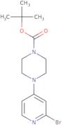 4-(2-Bromopyridin-4-yl)piperazine, N1-BOC protected