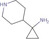 1-(Piperidin-4-yl)cyclopropan-1-amine