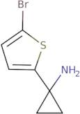 1-(5-Bromothiophen-2-yl)cyclopropan-1-amine