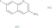 3-Amino-7-fluoroquinoline dihydrochloride